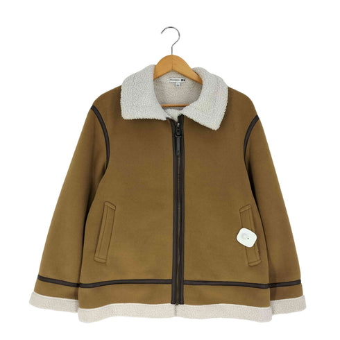 ユニクロジェイダブリューアンダーソン UNIQLO JW ANDERSON ボアフリース ブルゾン レディース JPN:L