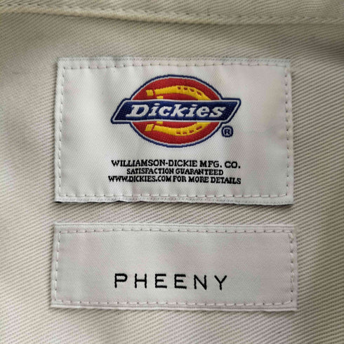 ディッキーズ Dickies 別注ドローコードポケットワークシャツ レディース JPN:M