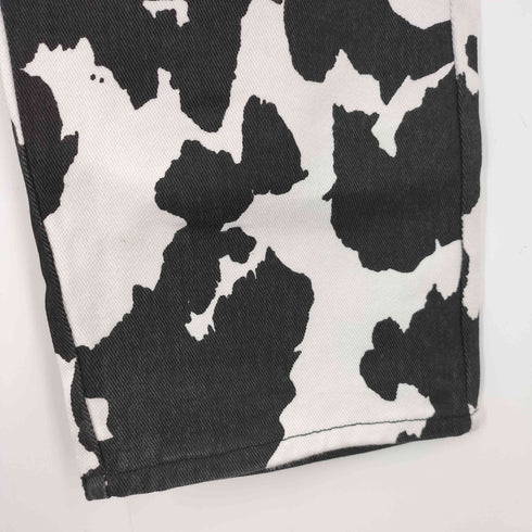 BADWAY Cow Pattern Pants カウ柄 パンツ メンズ JPN:L