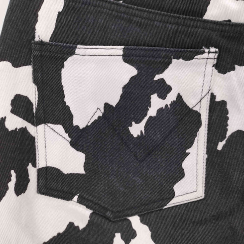 BADWAY Cow Pattern Pants カウ柄 パンツ メンズ JPN:L