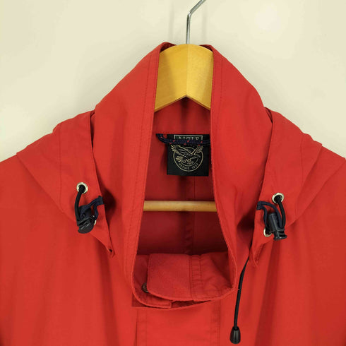 エーグル AIGLE ロゴパッチ ジップアップ マウンテンパーカ メンズ import:L