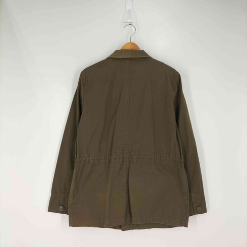 エディーバウアー Eddie Bauer 裏チェック ウエストコード ジップアップジャケット メンズ import:S