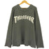 スラッシャー THRASHER マガジンロゴ ウールアクリル クルーネックニット メンズ import:L