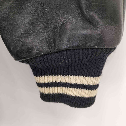 コールマン COLEMAN 60S KNITTING MILLS WEAR アームレザーアワードジャケット メンズ US:44