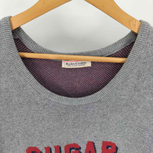 ロデオクラウンズ RODEO CROWNS Sugar High Monday リメイク カットオフ ニット レディース