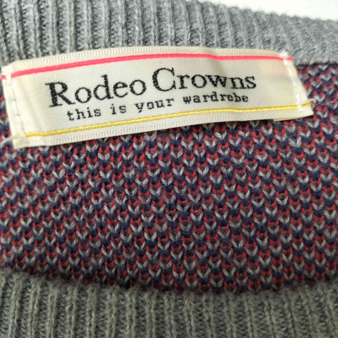 ロデオクラウンズ RODEO CROWNS Sugar High Monday リメイク カットオフ ニット レディース