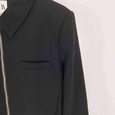 ザラ ZARA クロップド ジップアップ ジャケット メンズ import:XXL