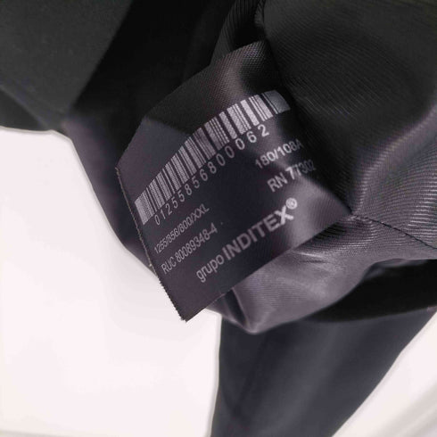 ザラ ZARA クロップド ジップアップ ジャケット メンズ import:XXL