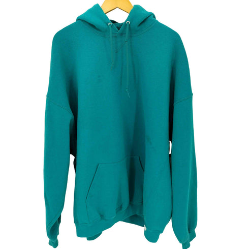 ラッセルアスレチック RUSSELL ATHLETIC 00S Vガゼット 無地プルオーバーパーカー メンズ 4XL