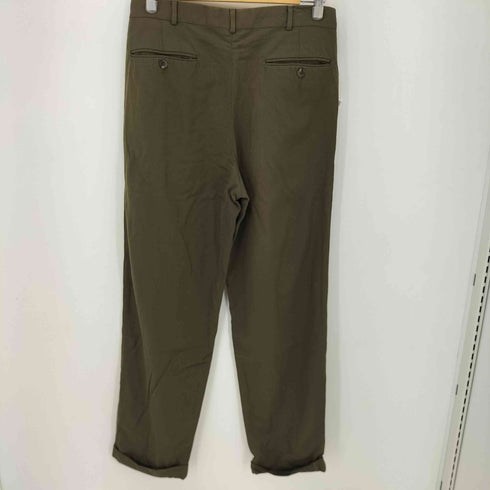 エディーバウアー Eddie Bauer 90S AKA MADE IN USA ウール2タックスラックス メンズ 33×32