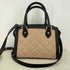 マリークワント MARY QUANT スクエアキルトデイジーパッチ 2WAYトート レディース