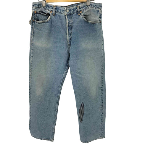 リーバイス Levis 90S 98年製 10月 ボタン裏524刻印 501 ボタンフライデニムパンツ メンズ W38 L30