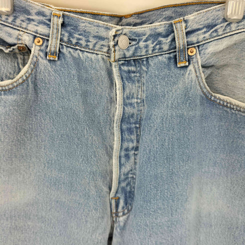 リーバイス Levis 90S 98年製 10月 ボタン裏524刻印 501 ボタンフライデニムパンツ メンズ W38 L30