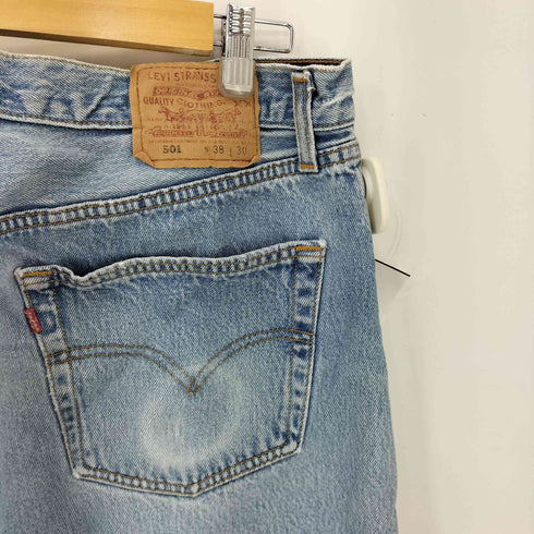 リーバイス Levis 90S 98年製 10月 ボタン裏524刻印 501 ボタンフライデニムパンツ メンズ W38 L30