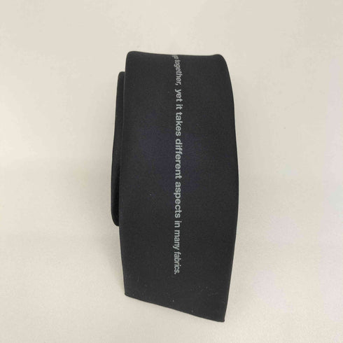 サイトバイヨウジヤマモト syte by Yohji Yamamoto Black is modest シルク ネクタイ メンズ