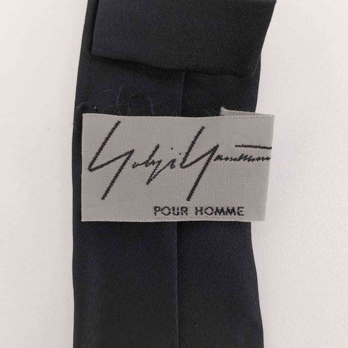 ヨウジヤマモトプールオム Yohji Yamamoto POUR HOMME ネーム チェーン シルク ネクタイ メンズ