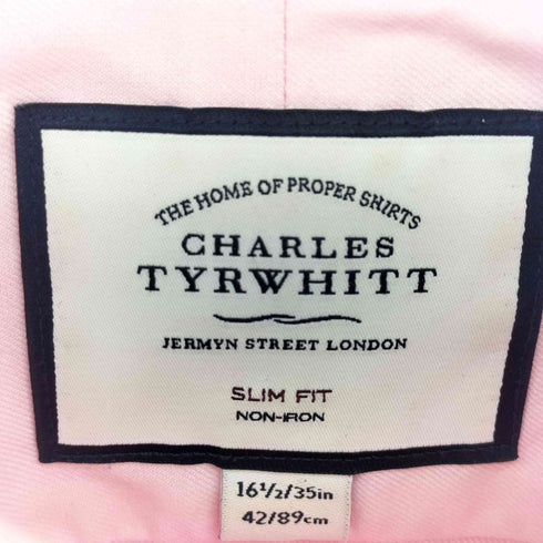 CHARLES TYRWHITT SLIM-FIT レギュラー シャツ メンズ 42/89