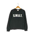 S.W.U S.W.A.T プリント クルーネック スウェット トレーナー メンズ import:S
