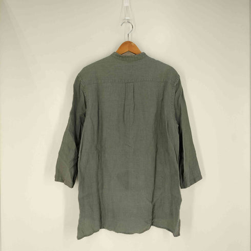 ネストローブコンフェクト nest Robe CONFECT リネン バンドカラーシャツ メンズ JPN:3