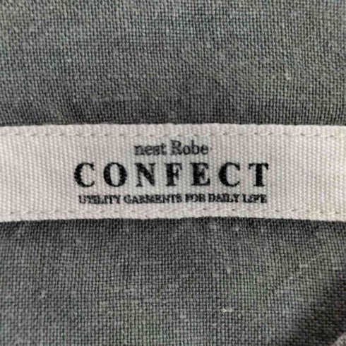ネストローブコンフェクト nest Robe CONFECT リネン バンドカラーシャツ メンズ JPN:3