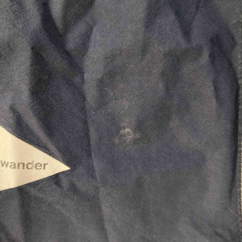 アンドワンダー and wander CORDURA typewriter long sleeve shirt コーデュラタイプライターロングスリーブシャツ メンズ JPN:3