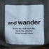 アンドワンダー and wander Laser Hole Over Shirt レーザーホール オーバーシャツ メンズ JPN:4