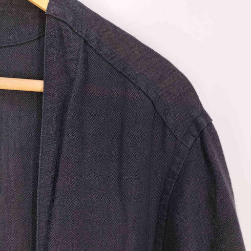 ネストローブコンフェクト nest Robe CONFECT リネン ノーカラージャケット カーディガン メンズ JPN:4