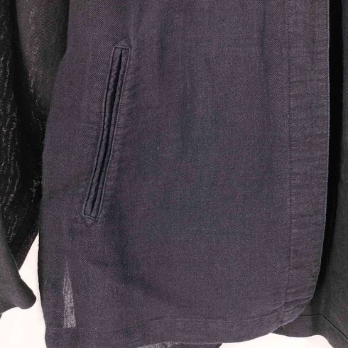ネストローブコンフェクト nest Robe CONFECT リネン ノーカラージャケット カーディガン メンズ JPN:4