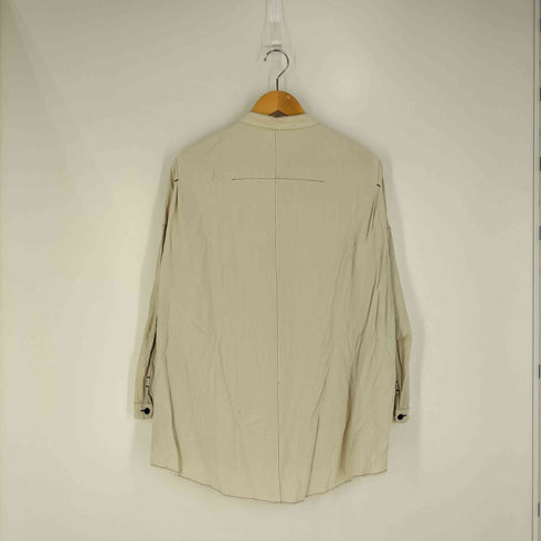 フィルマム FIRMUM レーヨンシーチング バンドカラーシャツ メンズ import:XS