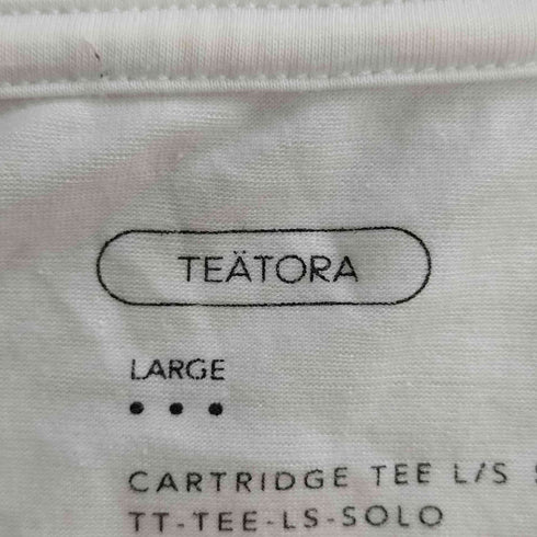 テアトラ TEATORA SOLOTEX CARTRIDGE TEE L/S ソロテックス カートリッジ ロングスリーブTシャツ メンズ JPN:3