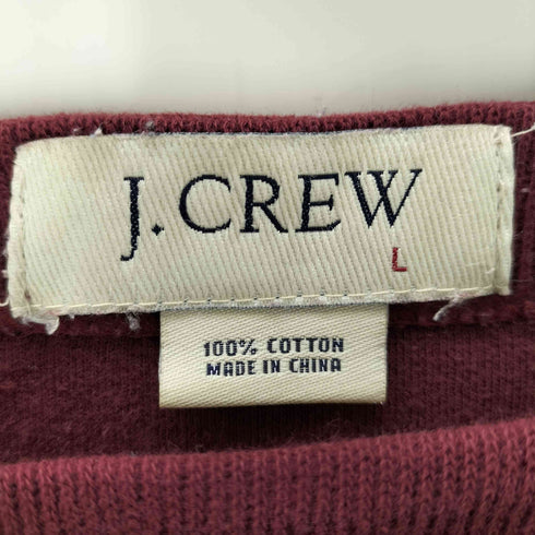 ジェイクルー J.CREW ラグランコットンニット メンズ L