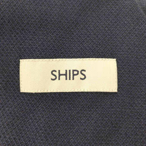 シップス SHIPS 絡み織りコットンリネン地テーラードジャケット メンズ JPN:M