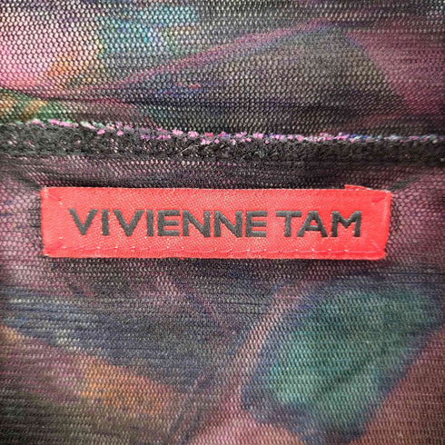 ヴィヴィアンタム VIVIENNE TAM 総柄セカンドスキン レディース JPN:40