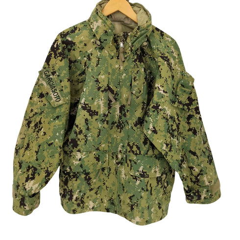 ユーエスネイビー U.S.NAVY デジカモ NWU TYPE III ミリタリージャケット メンズ MEDIUM SHORT