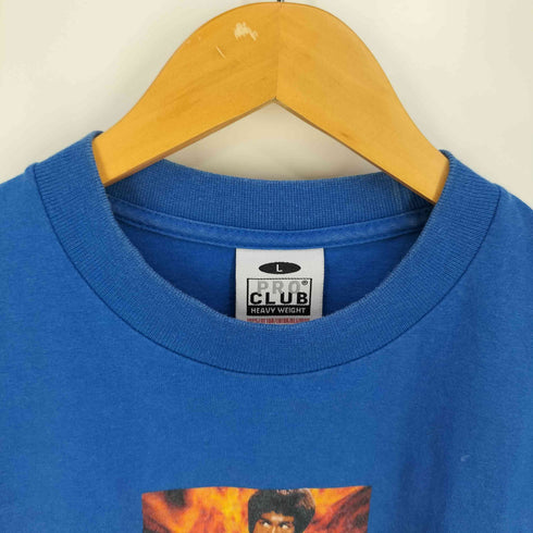 プロクラブ PRO CLUB HEAVY WEIGHT プリント クルーネック Tシャツ メンズ import:L