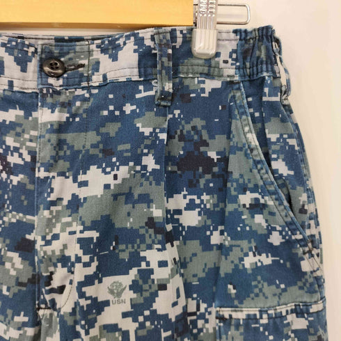 ユーエスネイビー U.S.NAVY デジカモ ミリタリーカーゴパンツ メンズ