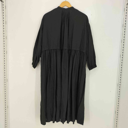 ネストローブ nest Robe 19AW Linen tucked neck dress リネンタックネックドレス レディース FREE