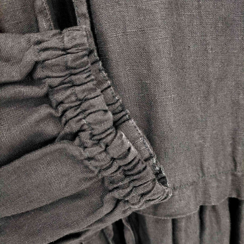 ネストローブ nest Robe 19AW Linen tucked neck dress リネンタックネックドレス レディース FREE