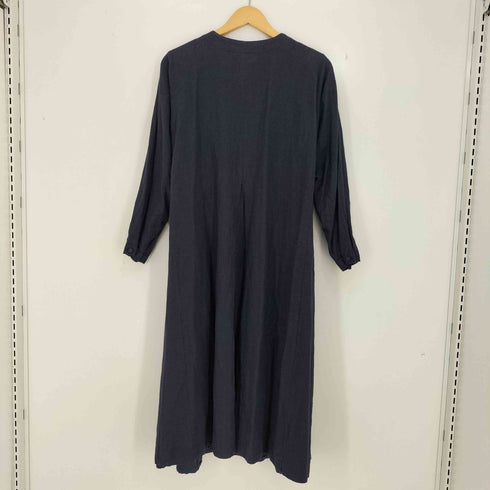 ネストローブ nest Robe 19AW 起毛リネンフレアドレス レディース FREE