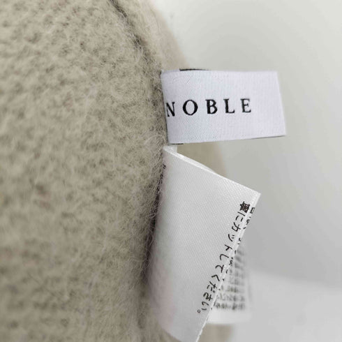 ノーブル Noble YAKワイドVネックニット レディース FREE