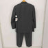 アクアスキュータム AQUASCUTUM ストライプ ウール 2B テーラード ジャケット 2タック スラックス パンツ セットアップ メンズ 96A85