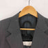 アクアスキュータム AQUASCUTUM ストライプ ウール 2B テーラード ジャケット 2タック スラックス パンツ セットアップ メンズ 96A85