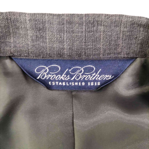ブルックスブラザーズ BROOKS BROTHERS ストライプ ウール 2B テーラード ジャケット 2タック スラックス パンツ セットアップ メンズ 40SHT 34W