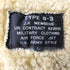 90S 韓国製 U.S ARMY STYLE TYPE B-3 ムートン フライトジャケット メンズ import:L