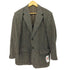 エディーバウアー Eddie Bauer Harris Tweed 100% PURE NEW WOOL 緑タグ 胡桃ボタン ツイード ウール 2B テーラード ジャケット メンズ import:M