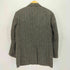 エディーバウアー Eddie Bauer Harris Tweed 100% PURE NEW WOOL 緑タグ 胡桃ボタン ツイード ウール 2B テーラード ジャケット メンズ import:M