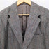 エディーバウアー Eddie Bauer Harris Tweed 100% PURE NEW WOOL 緑タグ 胡桃ボタン ツイード ウール 2B テーラード ジャケット メンズ import:M