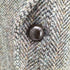 エディーバウアー Eddie Bauer Harris Tweed 100% PURE NEW WOOL 緑タグ 胡桃ボタン ツイード ウール 2B テーラード ジャケット メンズ import:M