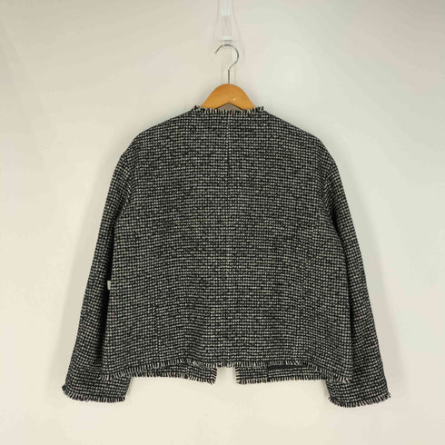 ユニクロ UNIQLO ツイードジャケット レディース JPN:L
