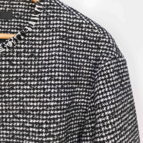 ユニクロ UNIQLO ツイードジャケット レディース JPN:L